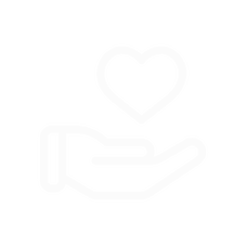 Hand and Heart Icon